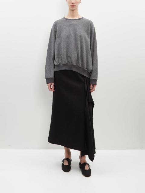 Yohji Yamamoto Piping Pocket Unbalance Skirt