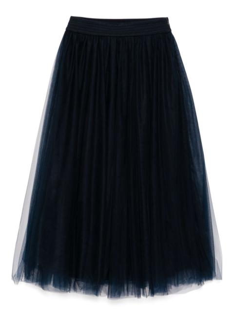 FABIANA FILIPPI Tulle midi skirt
