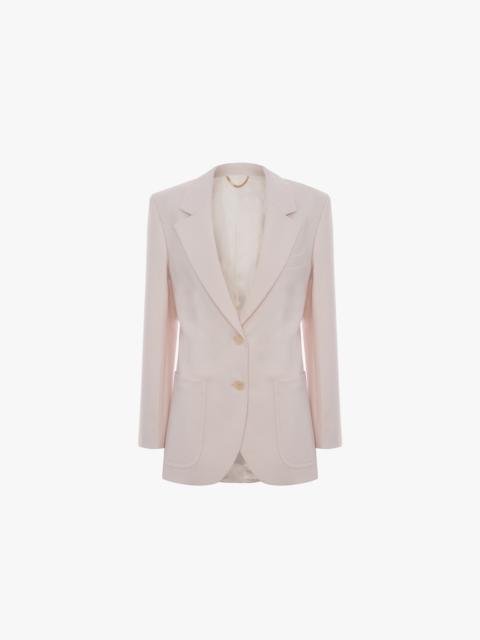 Victoria Beckham Katherine Jacket In Bone