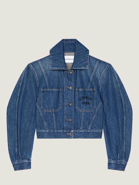 Givenchy COCOON JACKET IN MEDIUM BLUE DENIM