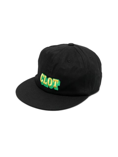 CLOT embroidered-logo flat cap