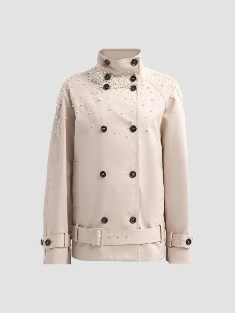GIUSEPPE DI MORABITO Women's Act II: The Fall Of Icarus Military Jacket - Beige