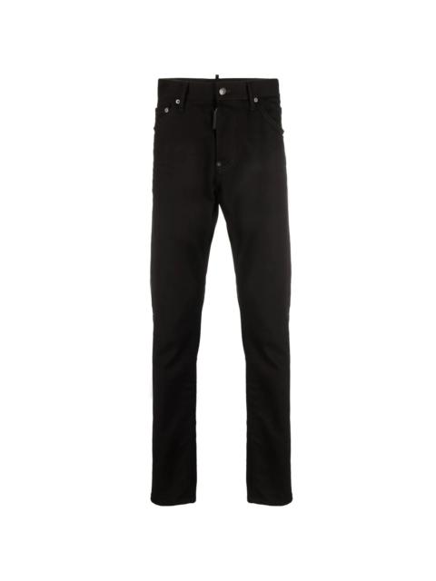 DSQUARED2 rear logo-print skinny jeans