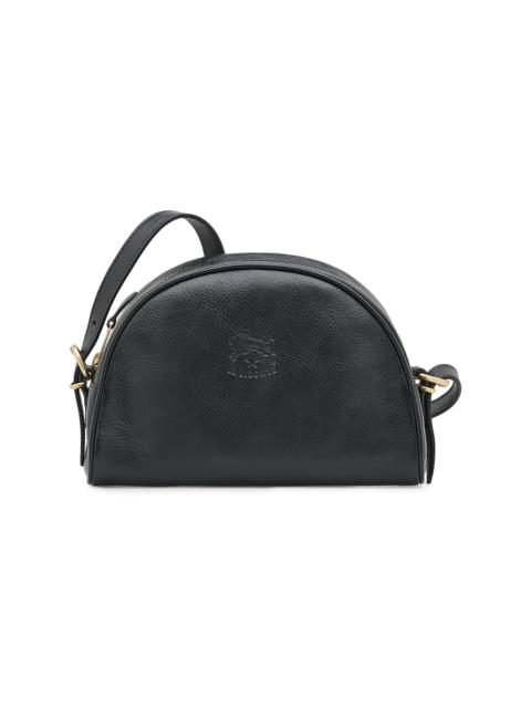 IL BISONTE Women's Classic Leather Crossbody Bag - Nero