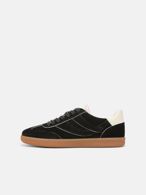 Vince Oasis Contrast-Edge Suede Sneaker