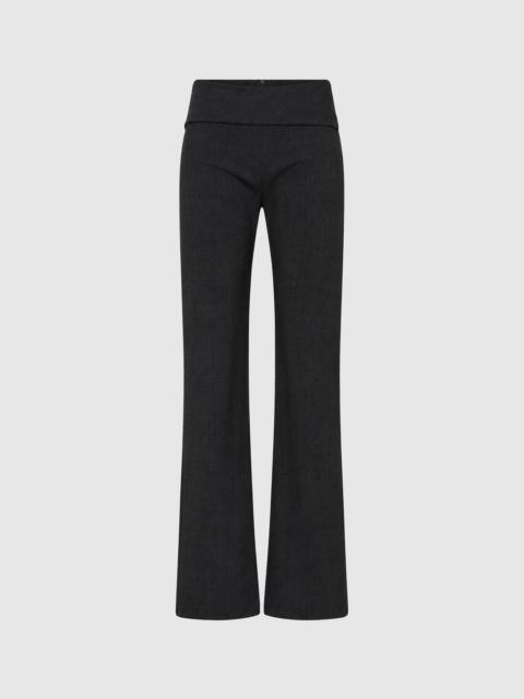 ST. AGNI Wool Blend Studio Pants - Dark Graphite