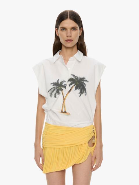 CHRISTOPHER ESBER Mirage Palm Tornado Sleeveless Shirt
