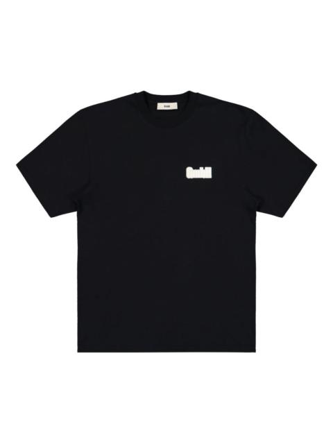 GmbH embroidered cutout logo T-shirt