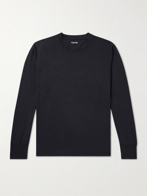 TOM FORD Slim-Fit Lyocell and Cotton-Blend Jersey T-Shirt