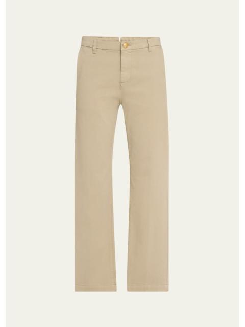 KOBI HALPERIN Hope Straight-Leg Stretch Cotton Pants