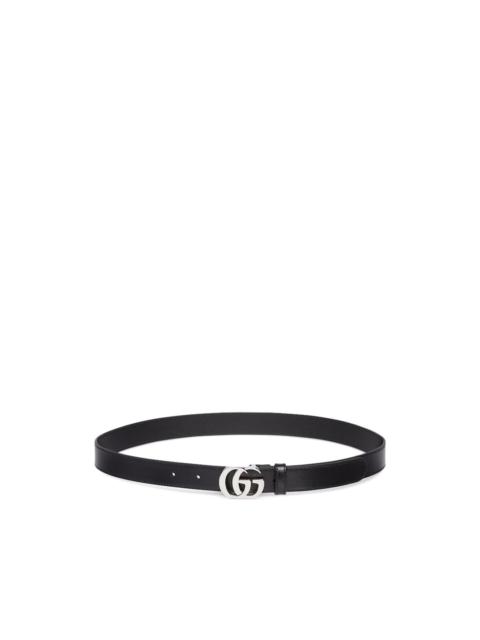 GUCCI cut GG Marmont thin belt
