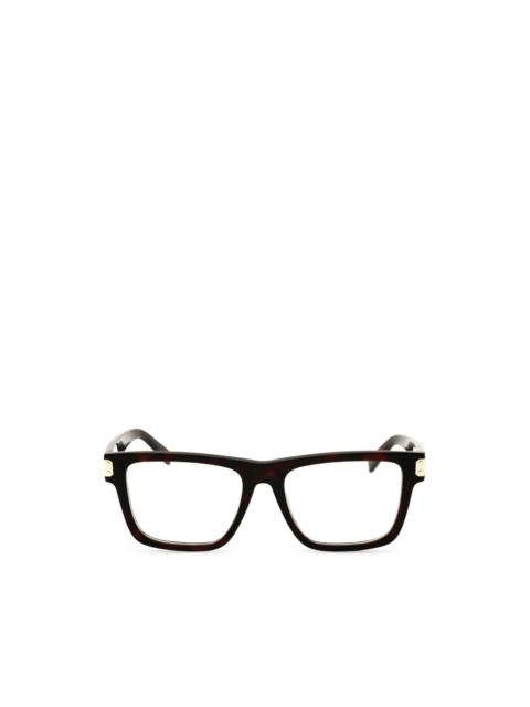 MCM tortoiseshell-effect glasses