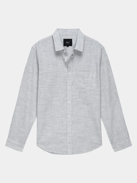 Rails Men's Wyatt Cotton Crosshatch Button-Down Shirt