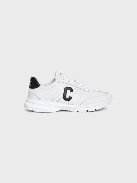 CELINE CELINE RUNNER CR-02 LOW LACE-UP SNEAKER in CALFSKIN