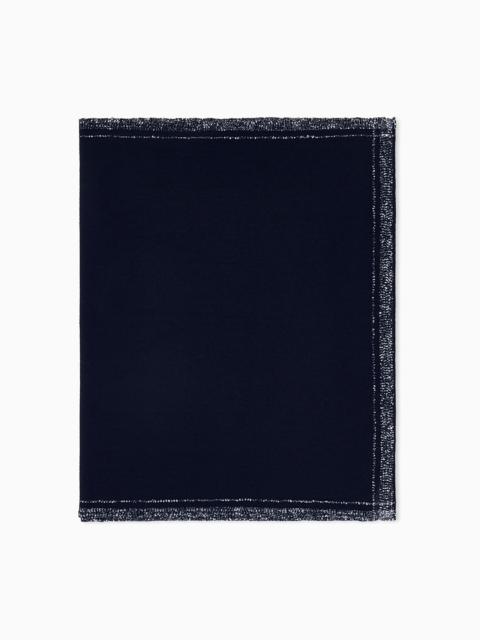GIORGIO ARMANI SCARF GIORGIO'S IN CASHMERE AND VISCOSE