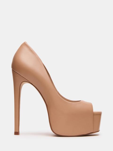 STEVE MADDEN STELAN TAN LEATHER