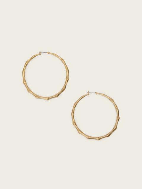 ALLSAINTS CLARA LARGE HOOP EARRINGS