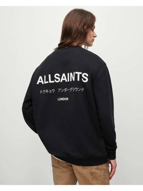 ALLSAINTS UNDERGROUND OVERSIZED CREW SWEATSHIRT