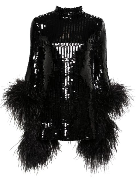 Taller Marmo Del Rio Disco sequinned mini dress
