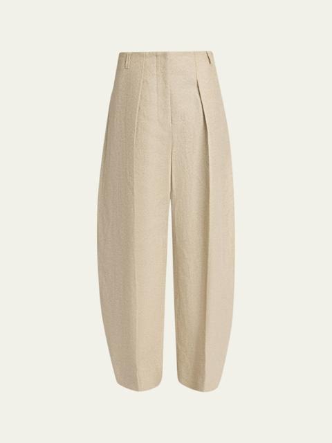 JACQUEMUS Oval Linen-Blend Pants