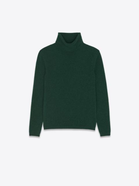 SAINT LAURENT turtleneck sweater in cashmere