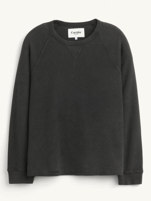 Corridor WAFFLE THERMAL LS - BLACK