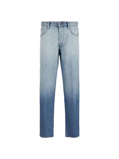 J72 mid-rise slim jeans