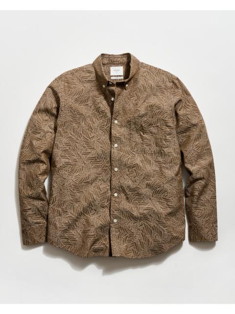Billy Reid Melange Heron Swarm Tuscumbia Shirt Button Down