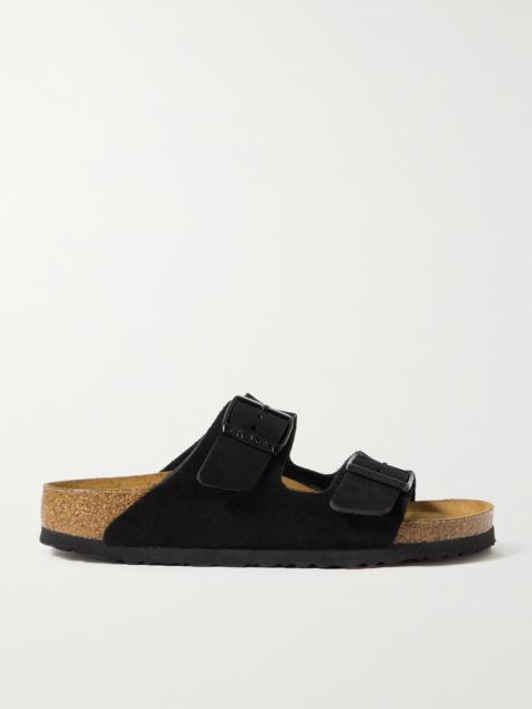 BIRKENSTOCK Arizona suede sandals Black
