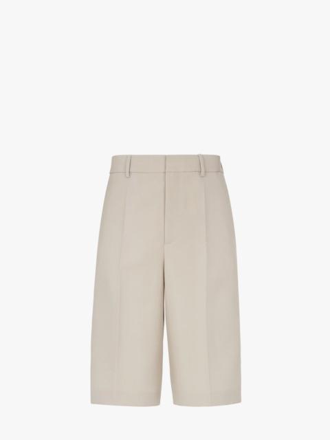 FENDI Gray wool pants