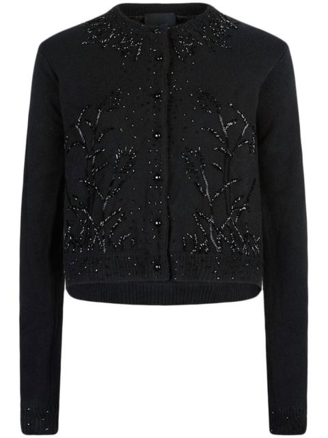 RTA embroidered button-down cardigan