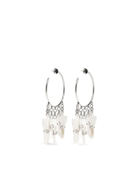 Isabel Marant hoop drop earrings