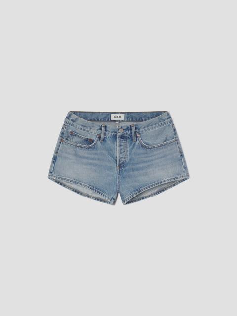 AGOLDE LOW RISE PARKER SHORT IN REPLICA