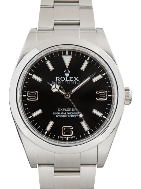 ROLEX Pre-Owned Rolex Explorer Ref 214270 MKI Dial