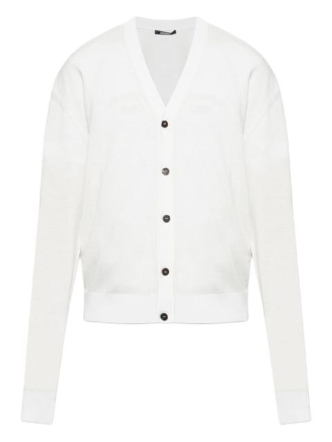 JACQUEMUS buttoned logo-embroidered cardigan