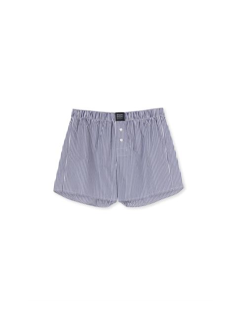 MSGM Cotton boxer with a classic line