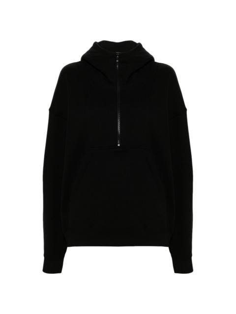 half-zip hoodie