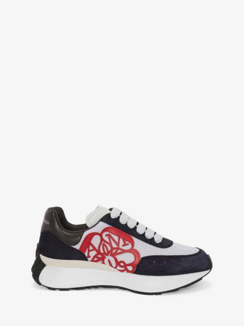 Alexander McQueen Men's Sprint Runner in Multicolour