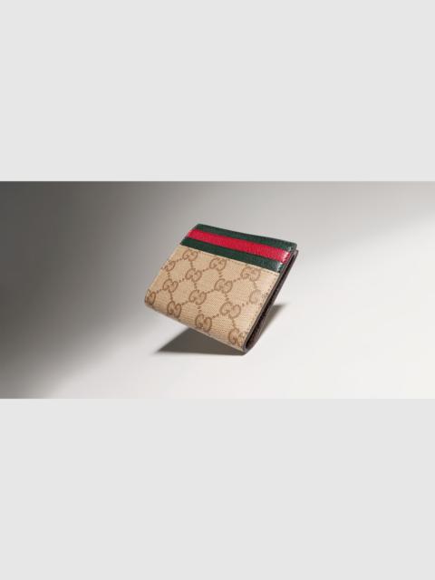 GUCCI Zip card case with multicolor slots