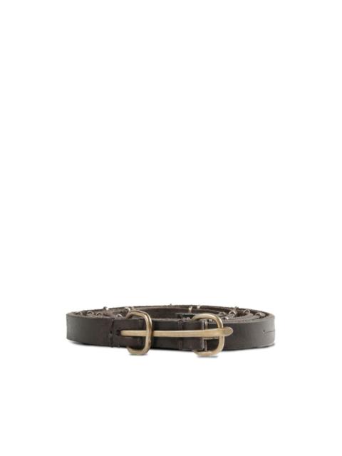 M.A+ leather belt