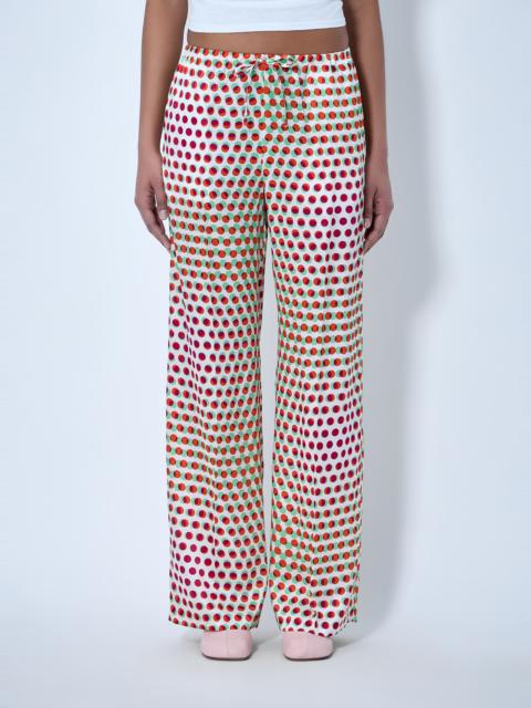 Dries Van Noten Wide-Leg Patterned Trousers