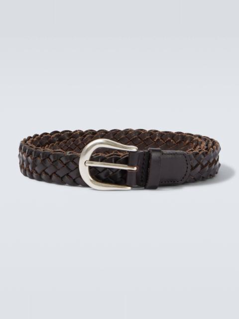 Studio Nicholson x Aaron Levine braided leather belt