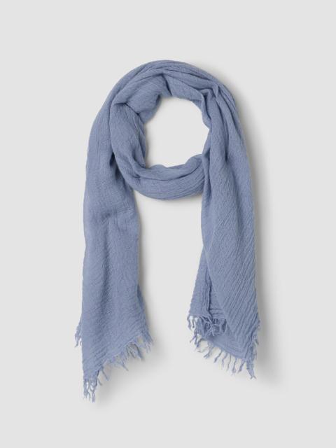 EILEEN FISHER Cozy Crinkle Gauze Scarf