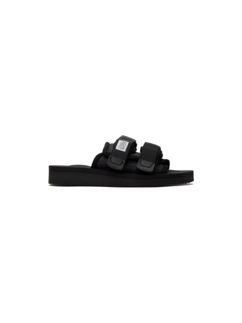 Suicoke Black MOTO-Cab Sandals