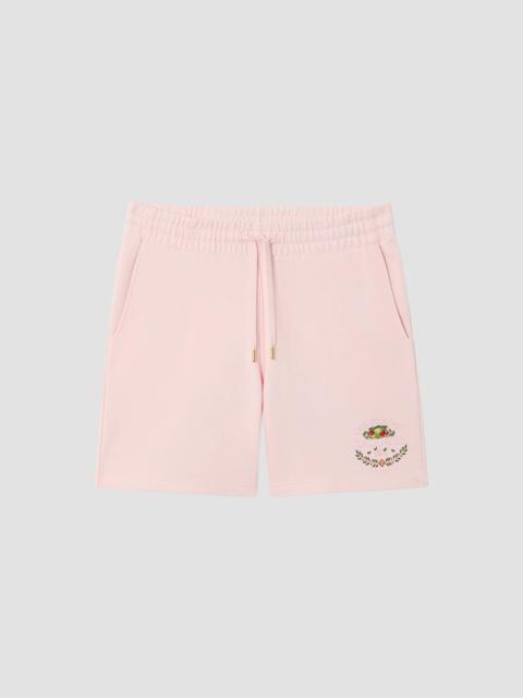 CASABLANCA Men's x Ladurée Cotton Drawstring Shorts - Pink