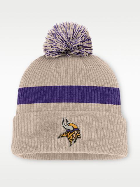 Nike Minnesota Vikings Rewind Peak Men's Nike NFL Cuffed Pom Beanie