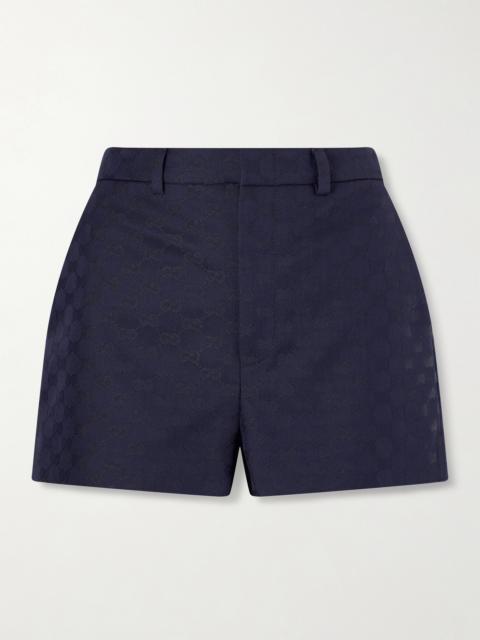 GUCCI Twill Jacquard Shorts