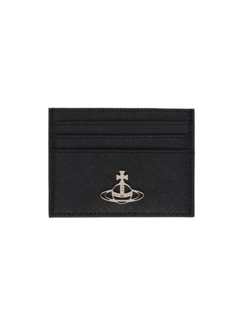 Vivienne Westwood Black Flat Card Holder