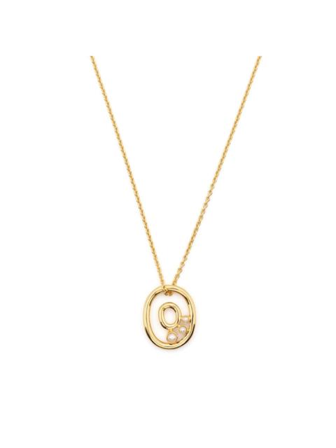 MISSOMA pearl-embellished initial pendant necklace