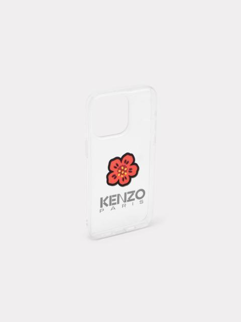 KENZO 'KENZO Crest' transparent resin iPhone case
